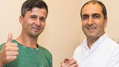 Kopan parmağına ayak parmağından nakil yapıldı!