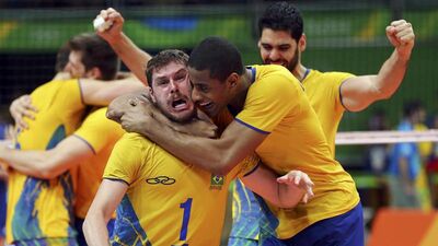 Voleybolda altın Brezilya'ya gitti