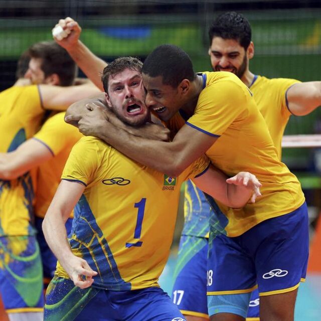 Voleybolda altın Brezilya'ya gitti
