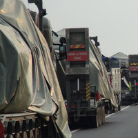 İstanbul'dan yola çıkan tanklar, Tekirdağ'a ulaştı