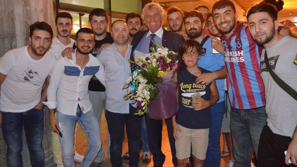 Trabzon'da Jan Marie Pfaff coşkusu!