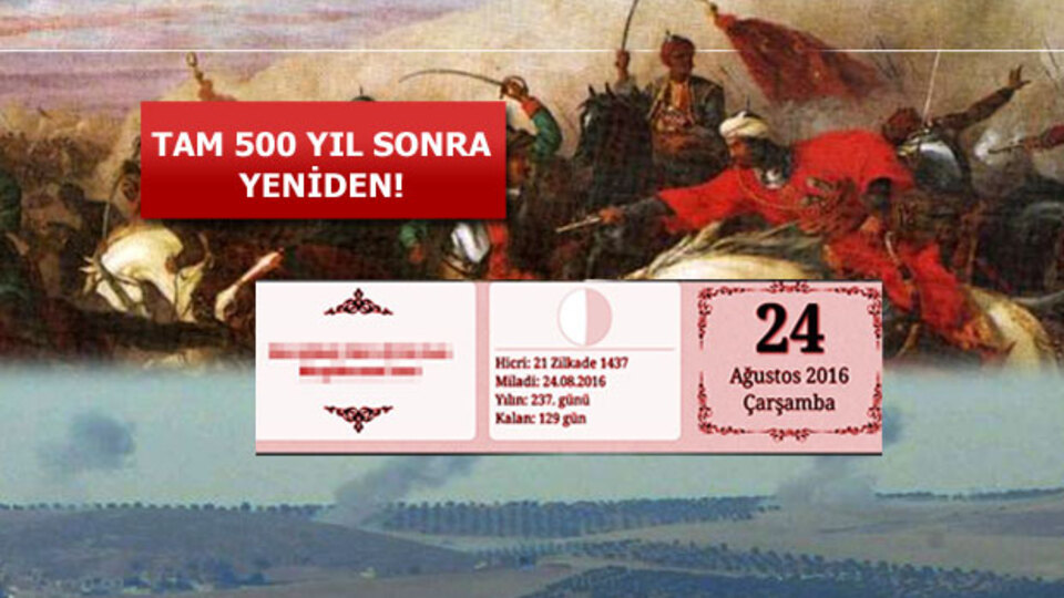 Fırat Kalkanı operasyonunun tarihiyle ilgili çarpıcı detay!