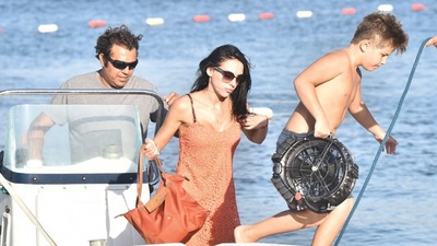 Bodrum'da koyları gezdiler