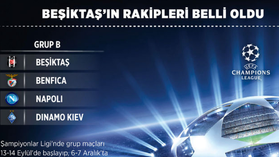 İşte Beşiktaş'ın maç takvimi