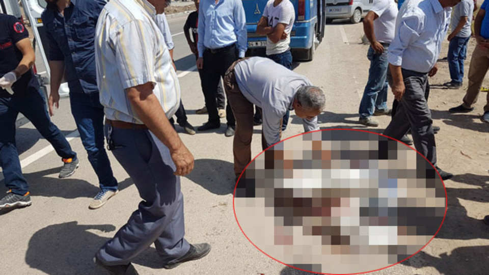 Yolcu almak için giderken, indirdiği yolcuyu ezdi