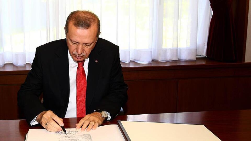 Erdoğan 'İsrail' anlaşmasını onayladı