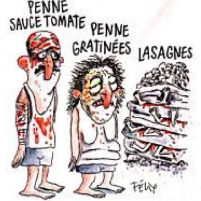Charlie Hebdo'dan İtalyanları kızdıran karikatür