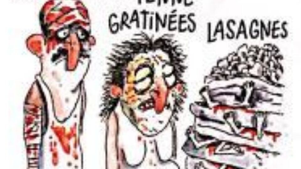 Charlie Hebdo'dan İtalyanları kızdıran karikatür