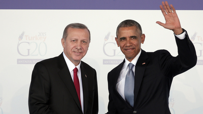 Erdoğan ve Obama 15 Temmuz'dan sonra ilk kez bir araya geldi