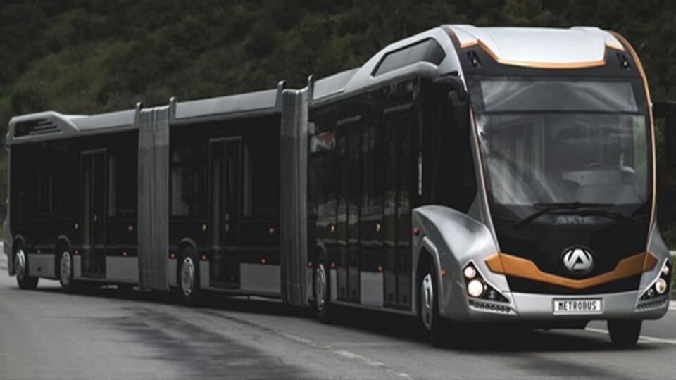 İstanbul'a 290 kişilik metrobüs geliyor