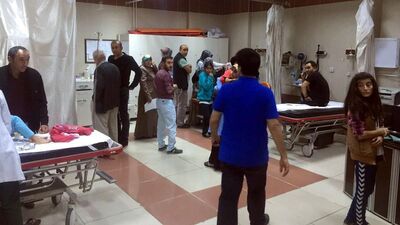 Erzurum'da 553 kişi hastanelik oldu