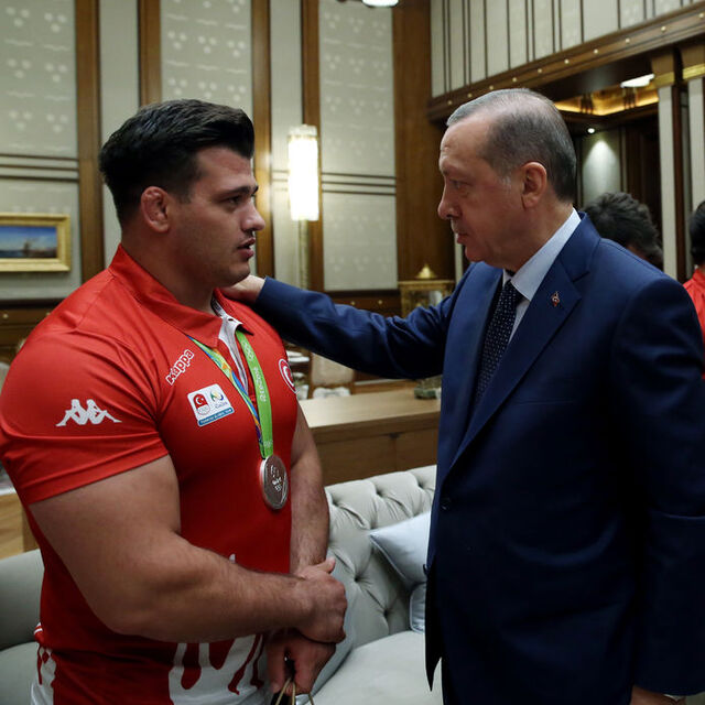 Cumhurbaşkanı Erdoğan'ın kabulü