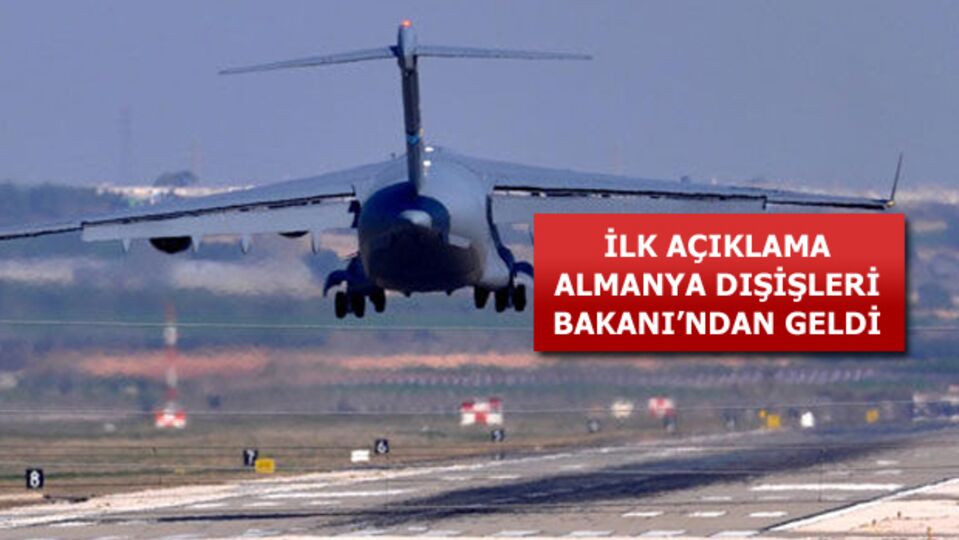 "Alman vekillere İncirlik izni verildi" iddiası