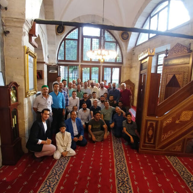Ayasofya Müzesi Hünkar Kasrı'nda bayram namazı