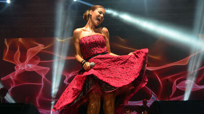 Beklediği konseri verdi