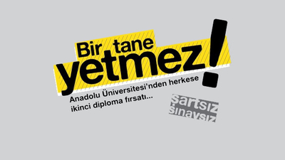 Sınavsız ikinci üniversite kayıtları başladı