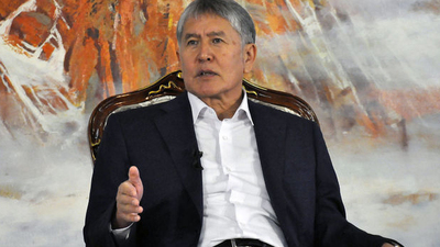 Atambayev Çeşme'ye götürüldü