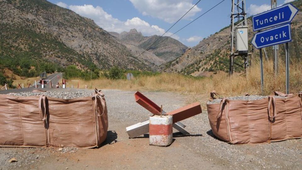 Tunceli'de teröristlerle çatışma