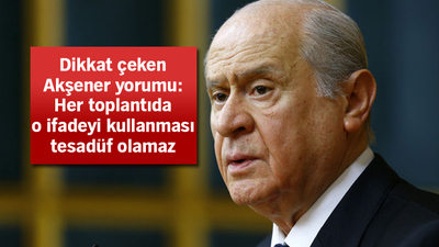 Bahçeli 1 dolarlardaki şifreyi anlattı