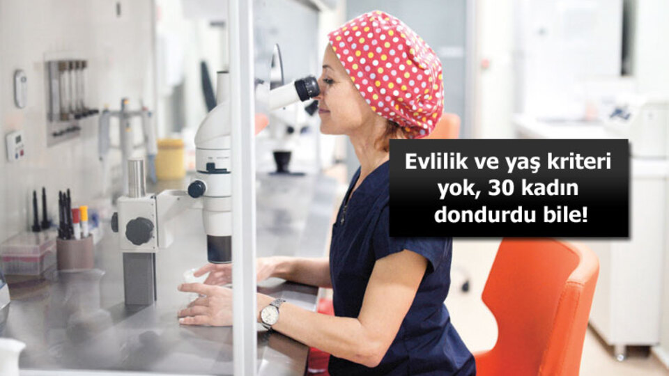 Yumurta dondurma 'devlette' 3 bin TL!