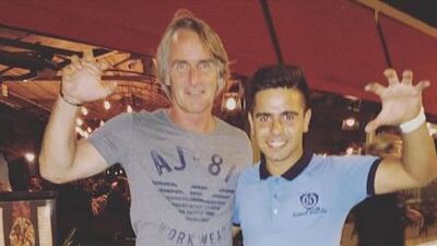 Riekerink'ten kartal pozu!