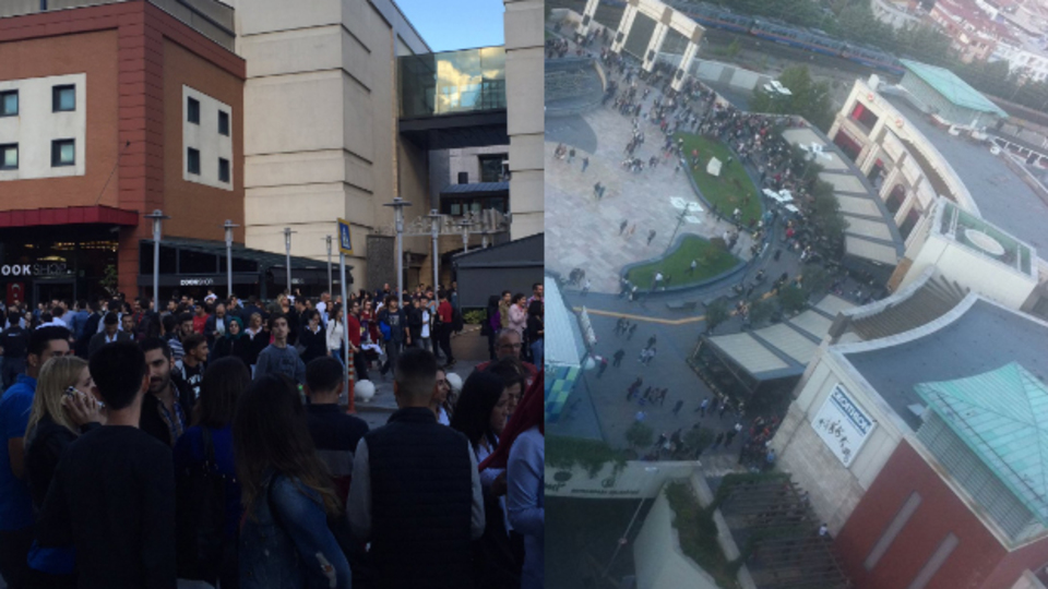 Forum İstanbul AVM'de 'yanlış alarm' paniği