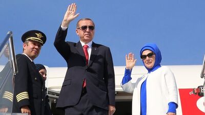 Cumhurbaşkanı Erdoğan ABD'den ayrıldı