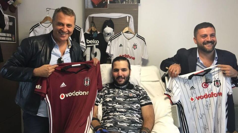 Orman'dan maganda kurbanı taraftara ziyaret