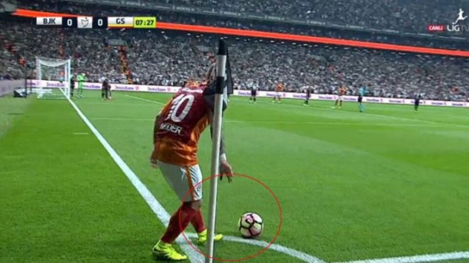 Derbide tartışılan pozisyon