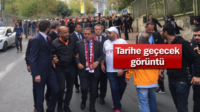 Tarihi yürüyüş...