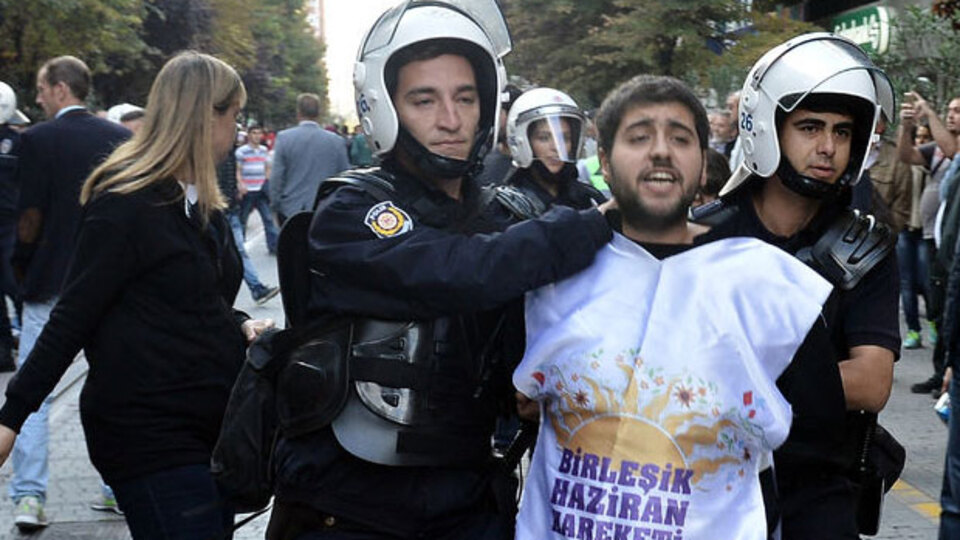 Eskişehir'de protesto gerginliği: 25 gözaltı
