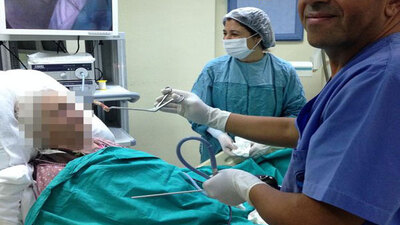 Uyurken boğazına öyle bir şey kaçtı ki...