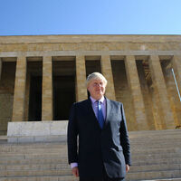 Yıldırım ile Johnson bir araya geldi