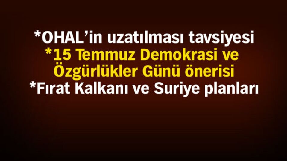 MGK sonrası bildiri yayınlandı