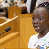 9 yaşındaki siyahi kız ABD'ye 'ırkçılık dersi' verdi