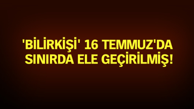 Kaçarken yakalandı!