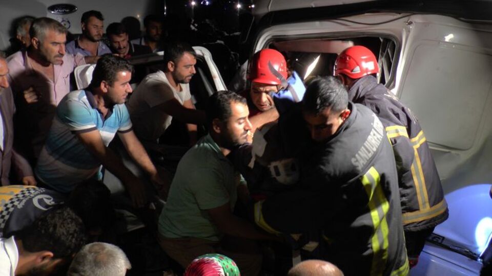 Şanlıurfa'da trafik kazası: 4 yaralı