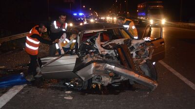 Sakarya'da trafik kazası: 5 yaralı