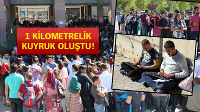 Klavyesini alan binlerce kişi oraya koştu!