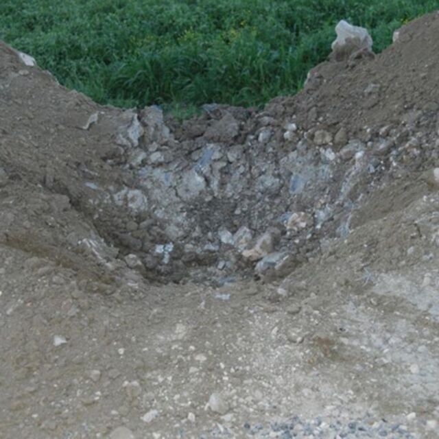 Yayladağı kırsalına top mermisi atıldı