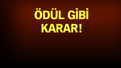 O öğretmene ödül gibi karar!