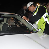 Haluk Bilginer alkol kontrolünde