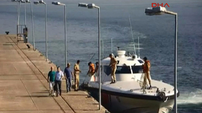 Darbeci amirallerin kaçış anı kamerada