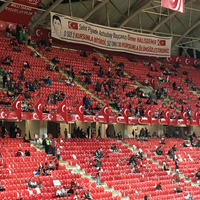 Konya'da Ömer Halisdemir pankartı