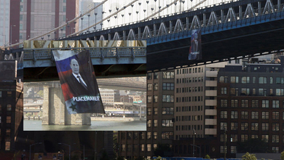 Amerikalılara bir saatlik şok! New York'un en işlek köprüsünde...