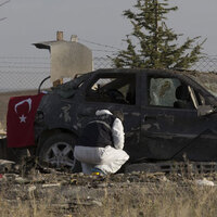 Ankara'daki operasyonda Türk Bayrağı detayı!