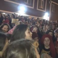 Üniversite yurdunda 'kız kaçırma' protestosu!