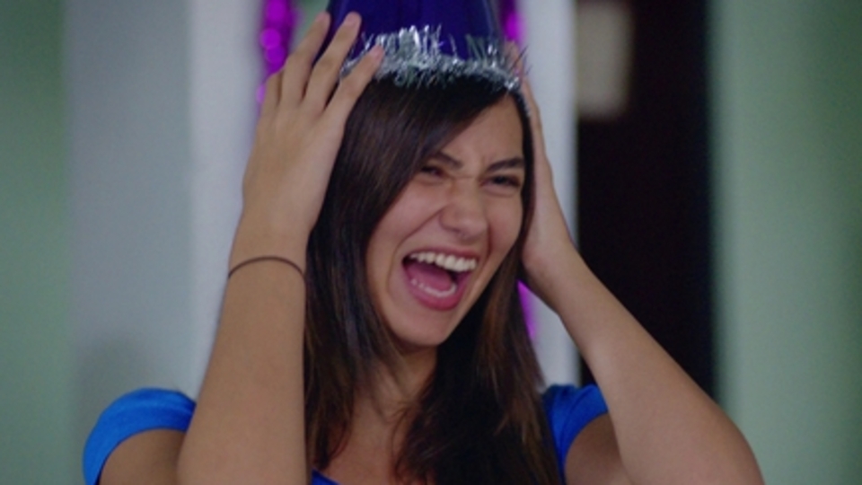 "Hoş geldin dünyanın en tatlı cadısı!"