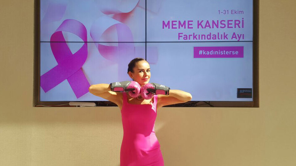 Kadın isterse her şey ile mücadele edebilir!