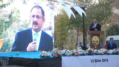 Bakan Özhaseki dev projeye startı verdi